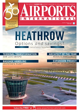 Airports International issue Jan/Feb 2018