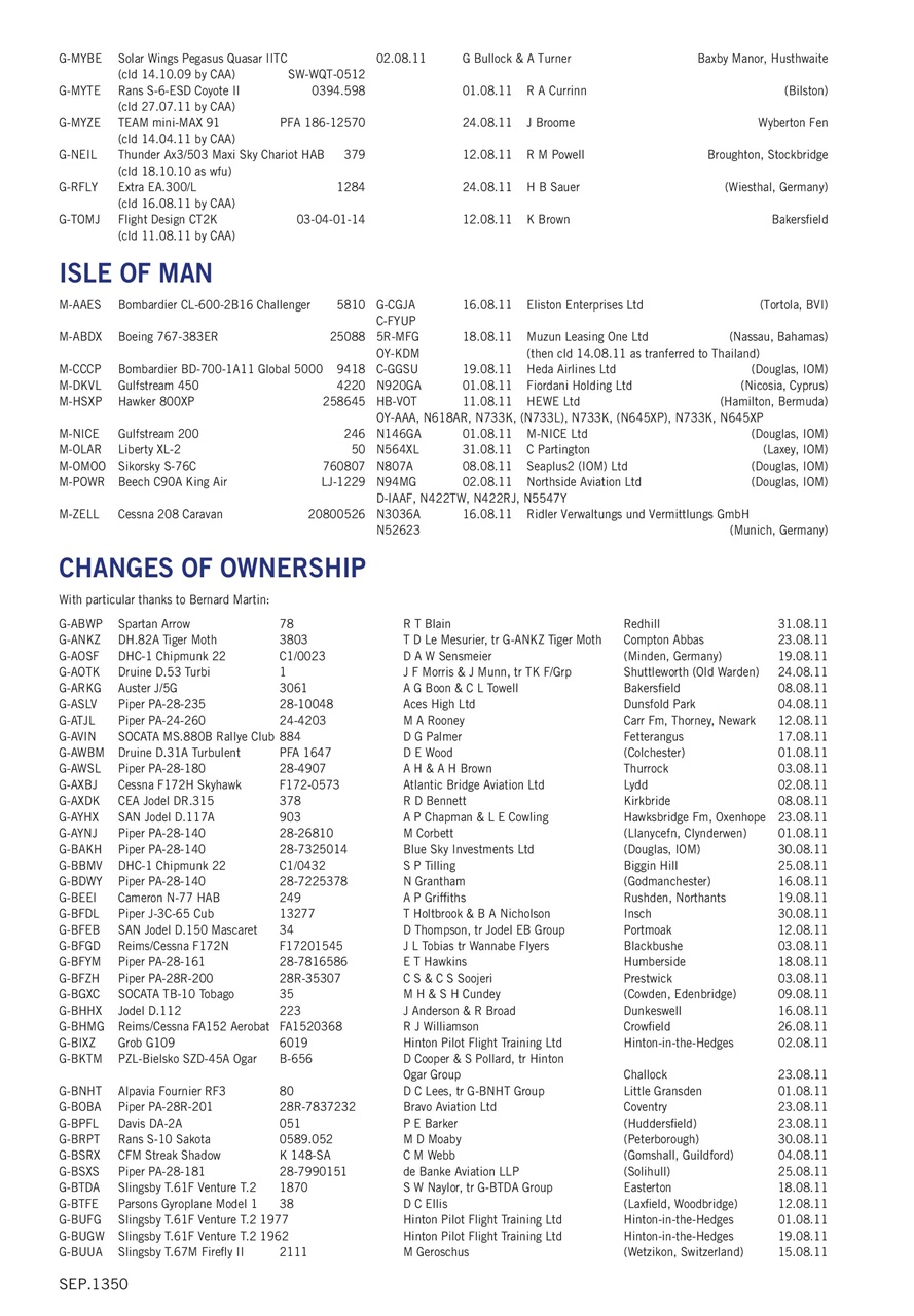 Air Britain News Preview Pages