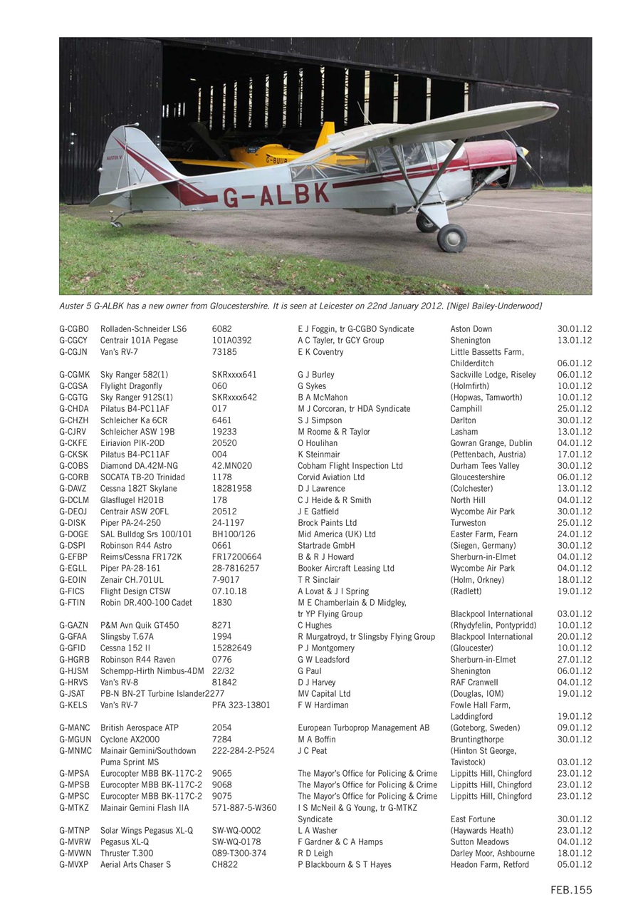 Air Britain News Preview Pages