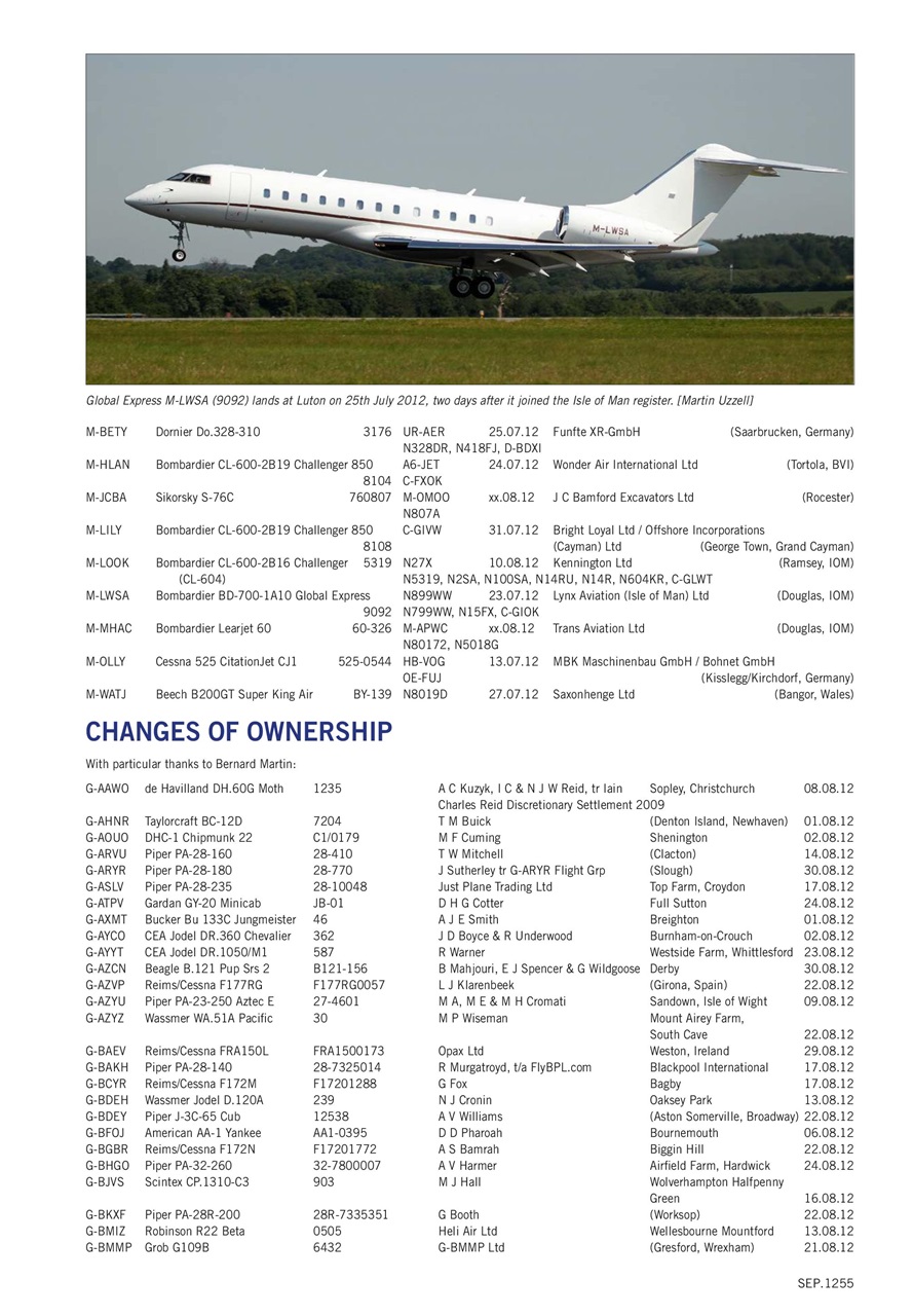 Air Britain News Preview Pages