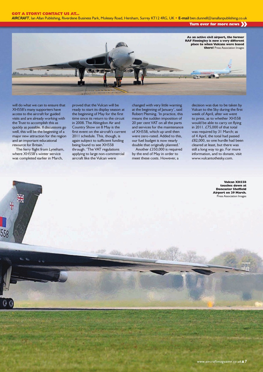 Classic Aircraft Preview Pages