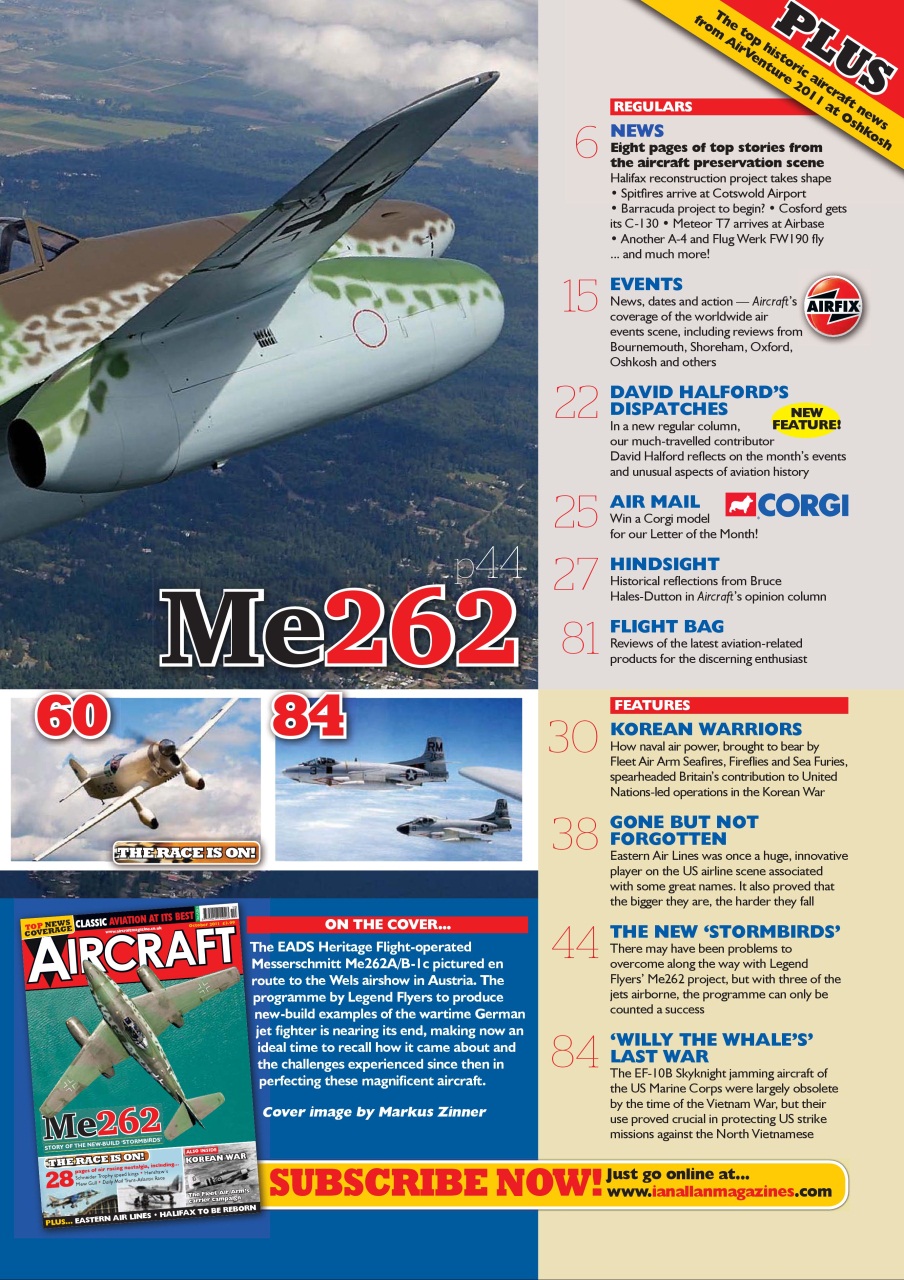 Classic Aircraft Preview Pages
