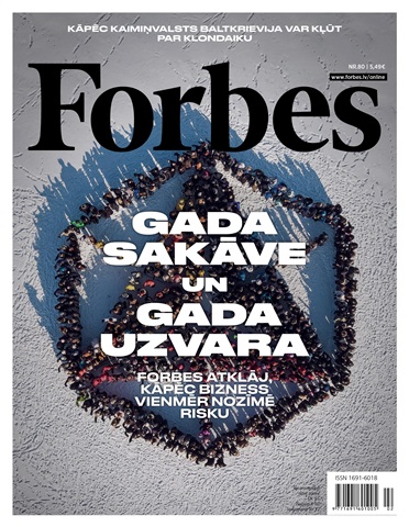 Forbes Latvia issue Forbes Latvija 80