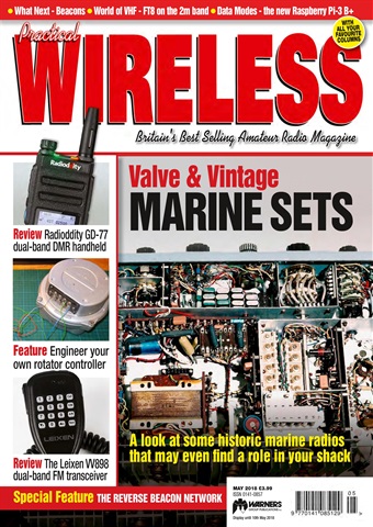 Practical Wireless issue May 2018