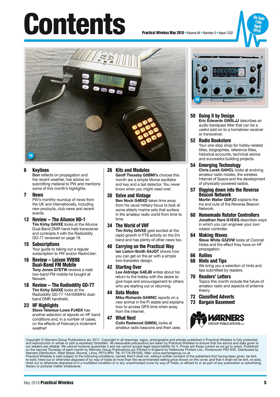 Practical Wireless Preview Pages
