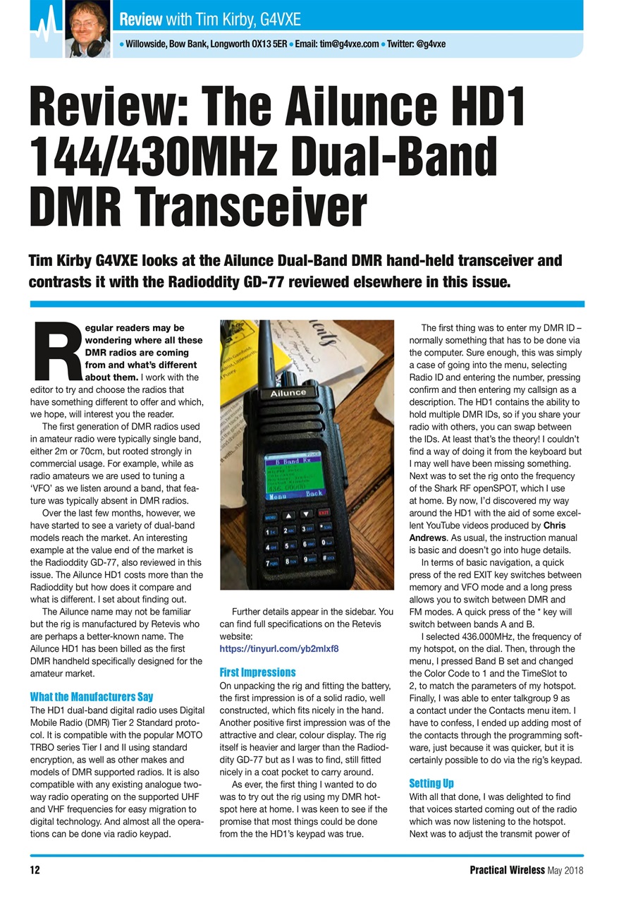 Practical Wireless Preview Pages