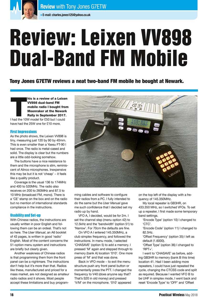 Practical Wireless Preview Pages