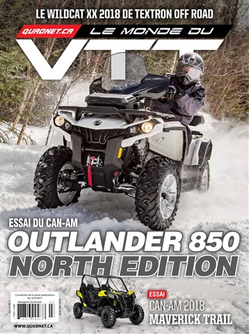 Avril/Mai 2018 issue Avril/Mai 2018