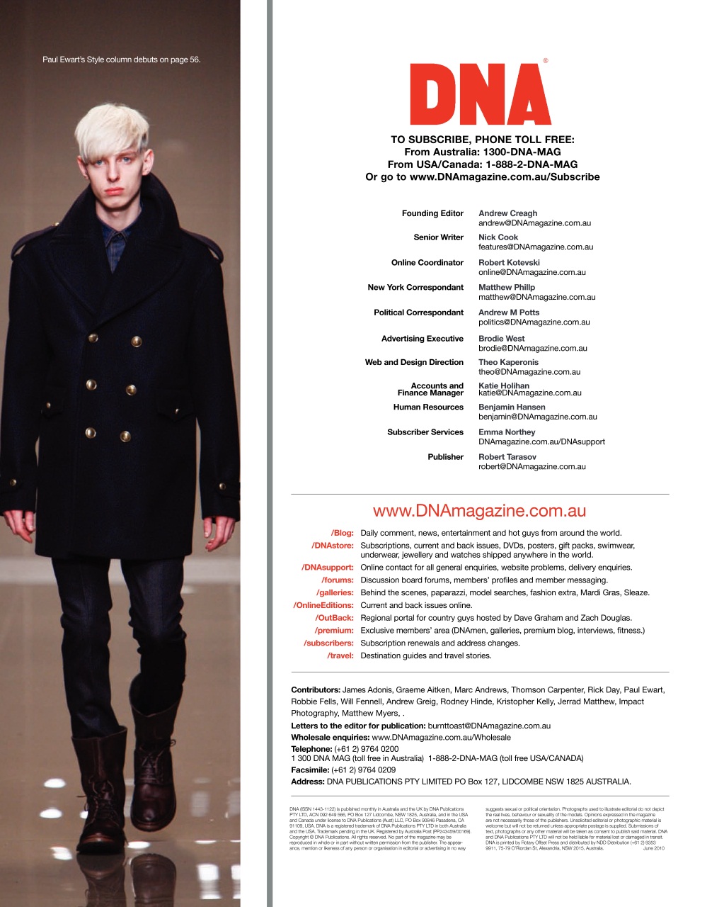 DNA Magazine Preview Pages