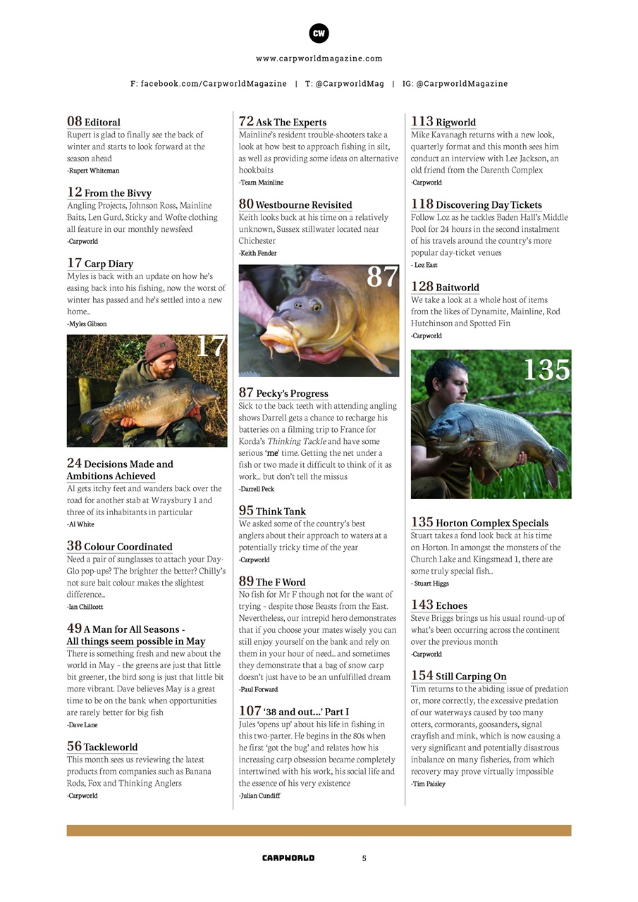 Carpworld Preview Pages