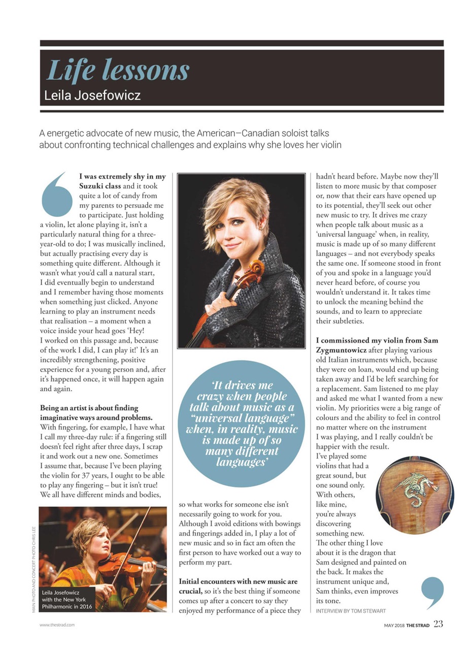 The Strad Preview Pages