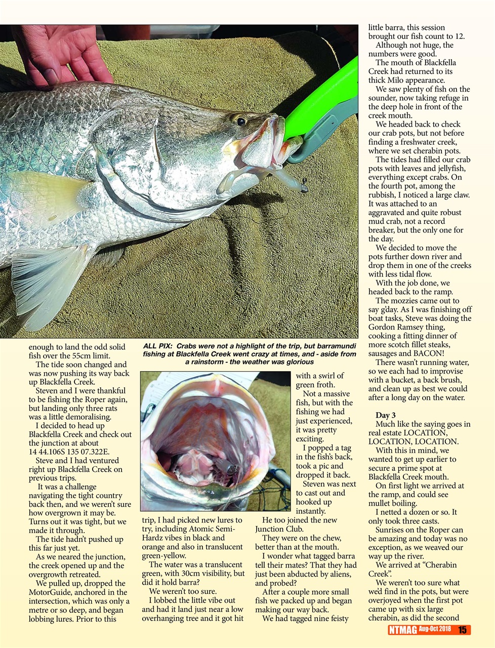 North Australian Fishing and Outdoors Magazine Preview Pages
