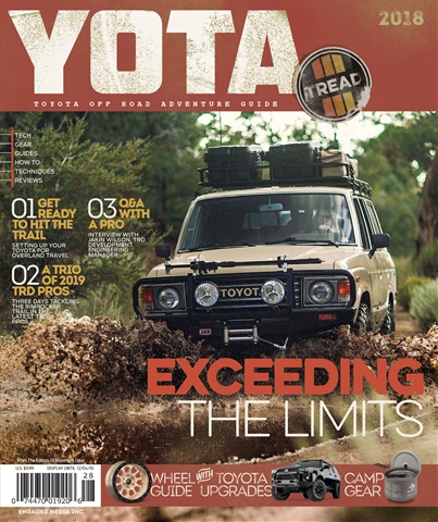 Yota-A Toyota 2018 issue Yota-A Toyota 2018