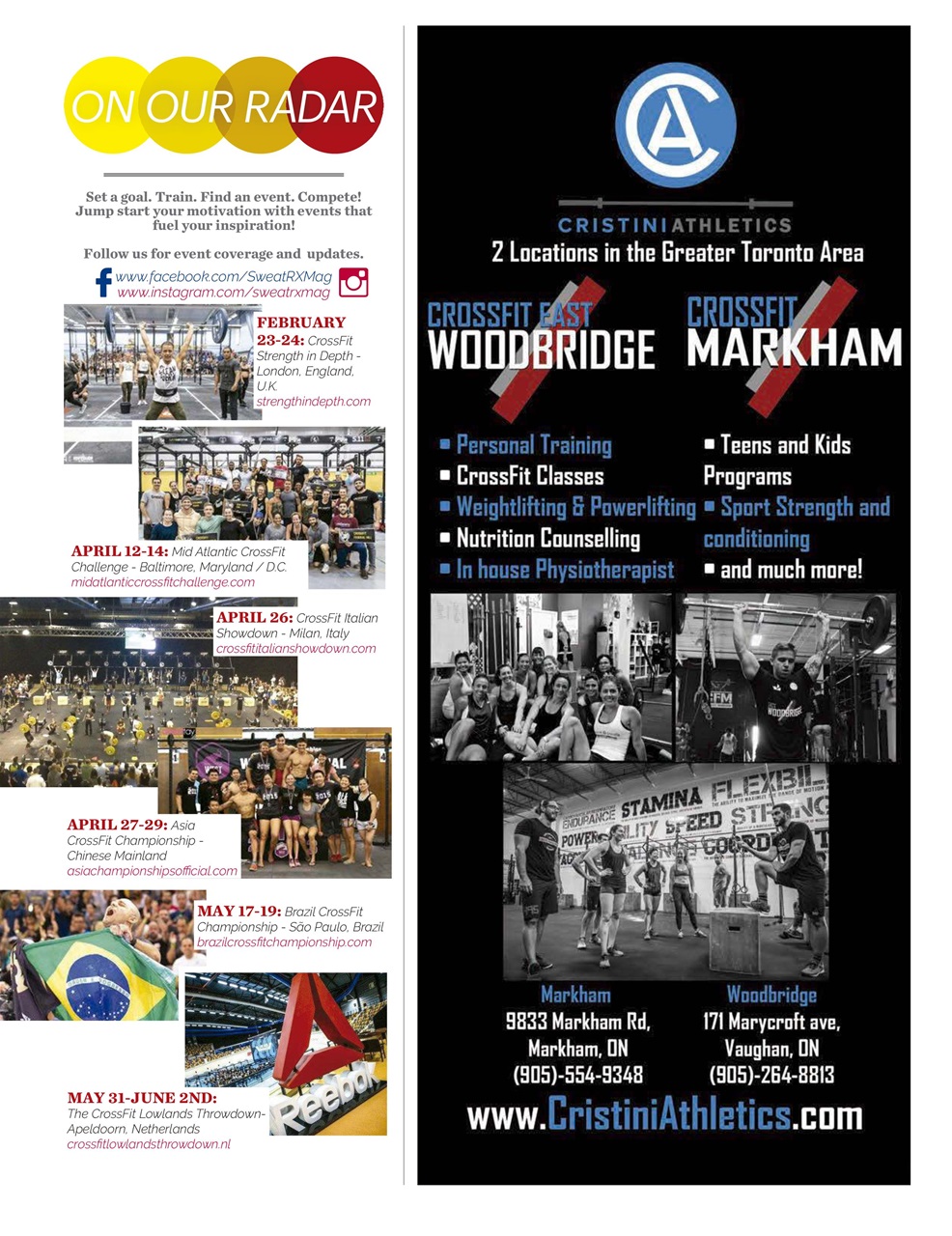 Sweat RX Preview Pages