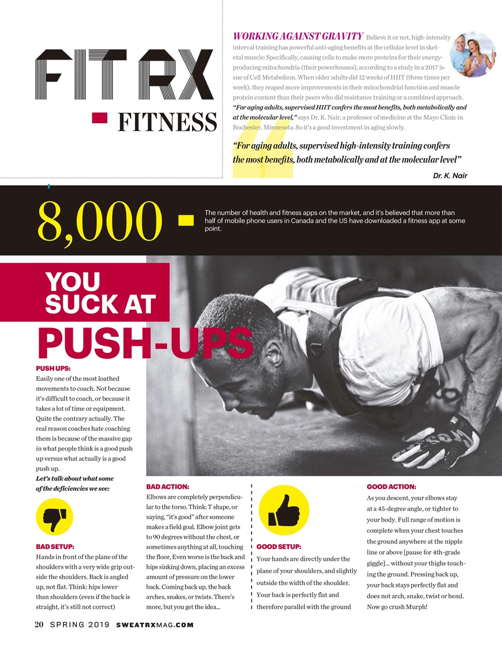 Sweat RX Preview Pages