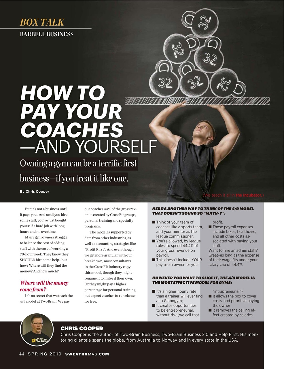 Sweat RX Preview Pages