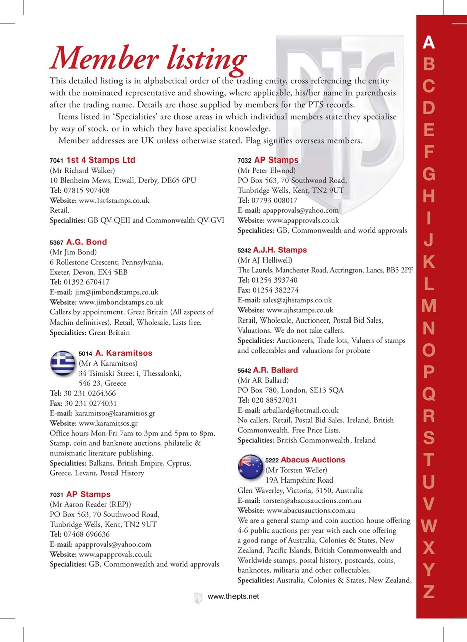 Stamp Collector Preview Pages