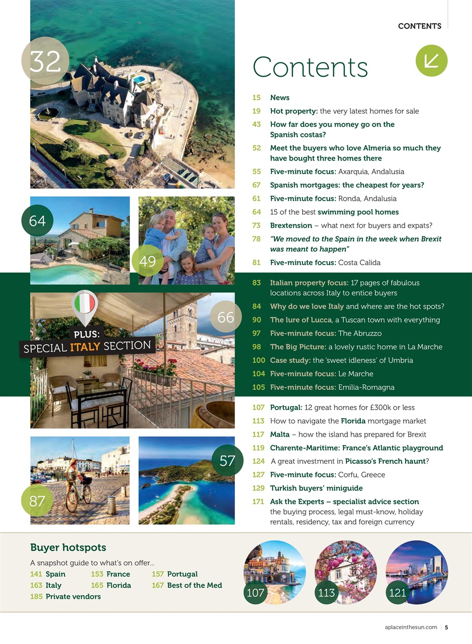 A Place in the Sun Magazine Preview Pages