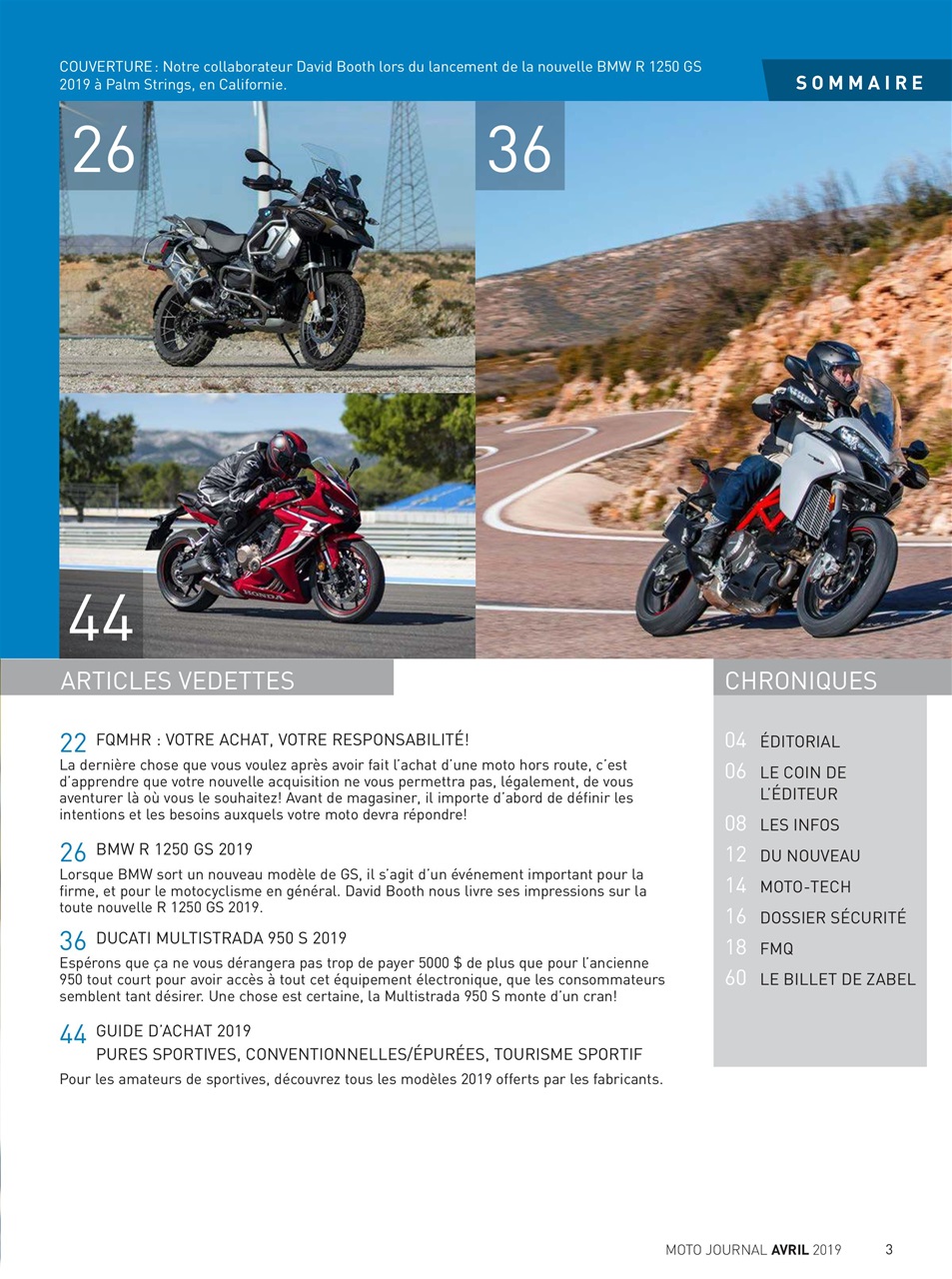 Moto Journal Preview Pages
