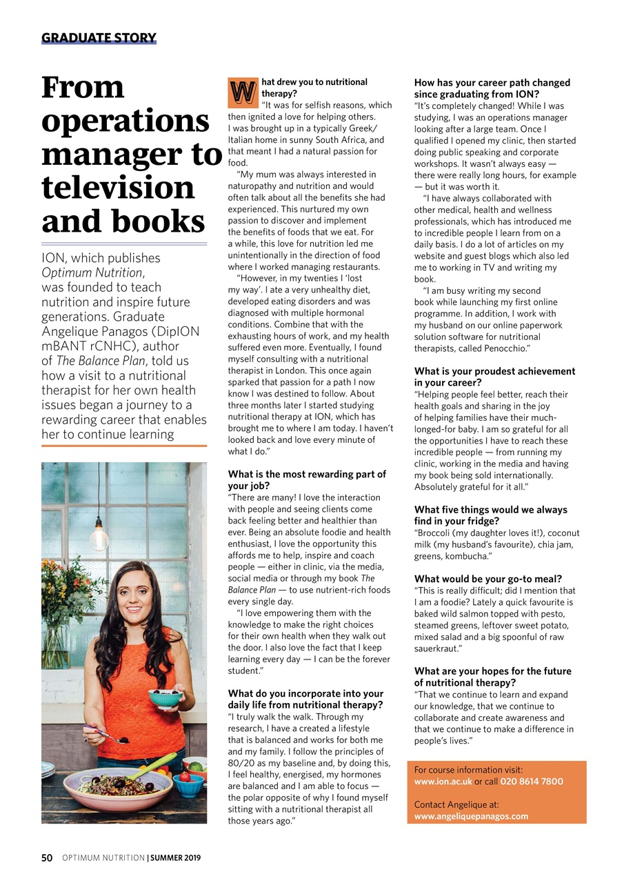 Optimum Nutrition Preview Pages