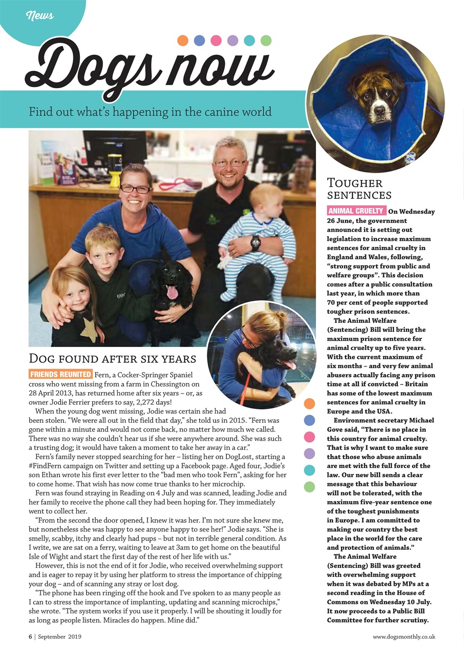 Dogs Monthly Preview Pages