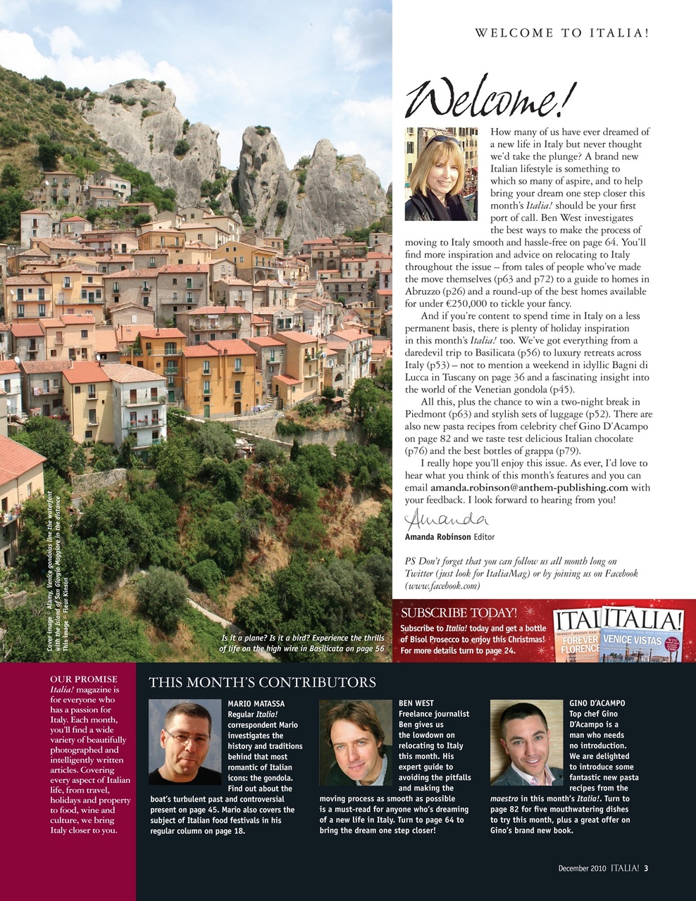 Italia! Preview Pages