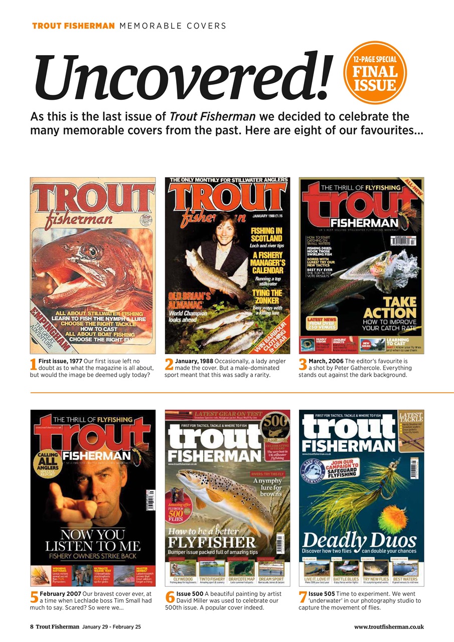 Trout Fisherman Preview Pages