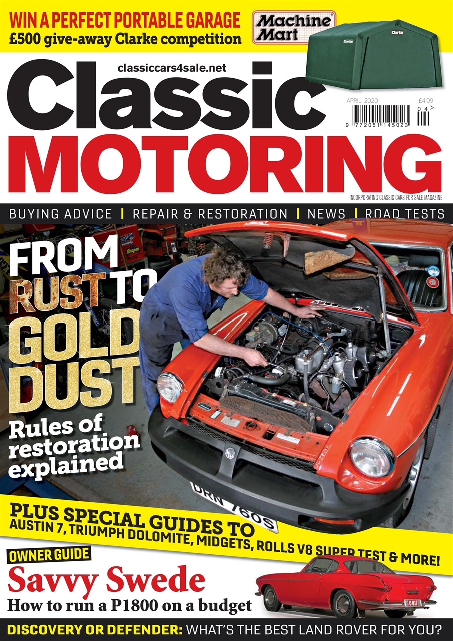 Classic Motoring Preview Pages