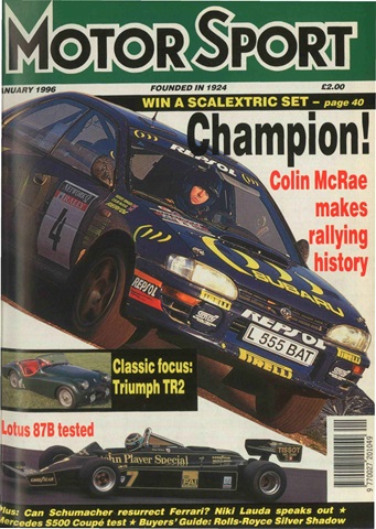January 1996 issue January 1996