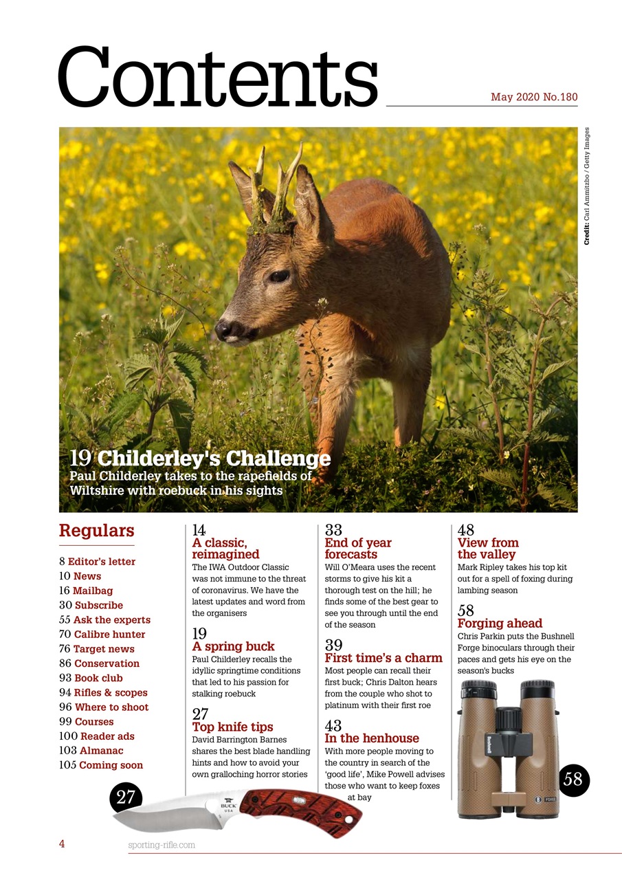 Sporting Rifle Preview Pages