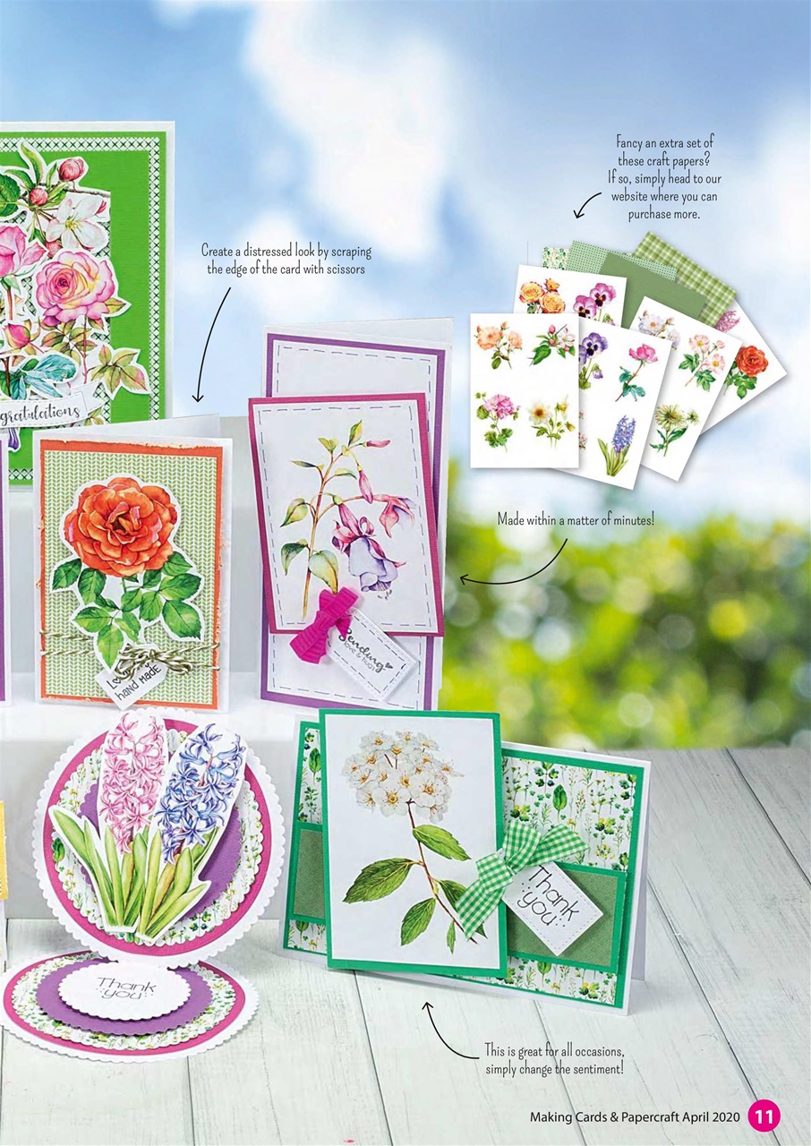 Making Cards & Papercraft Preview Pages