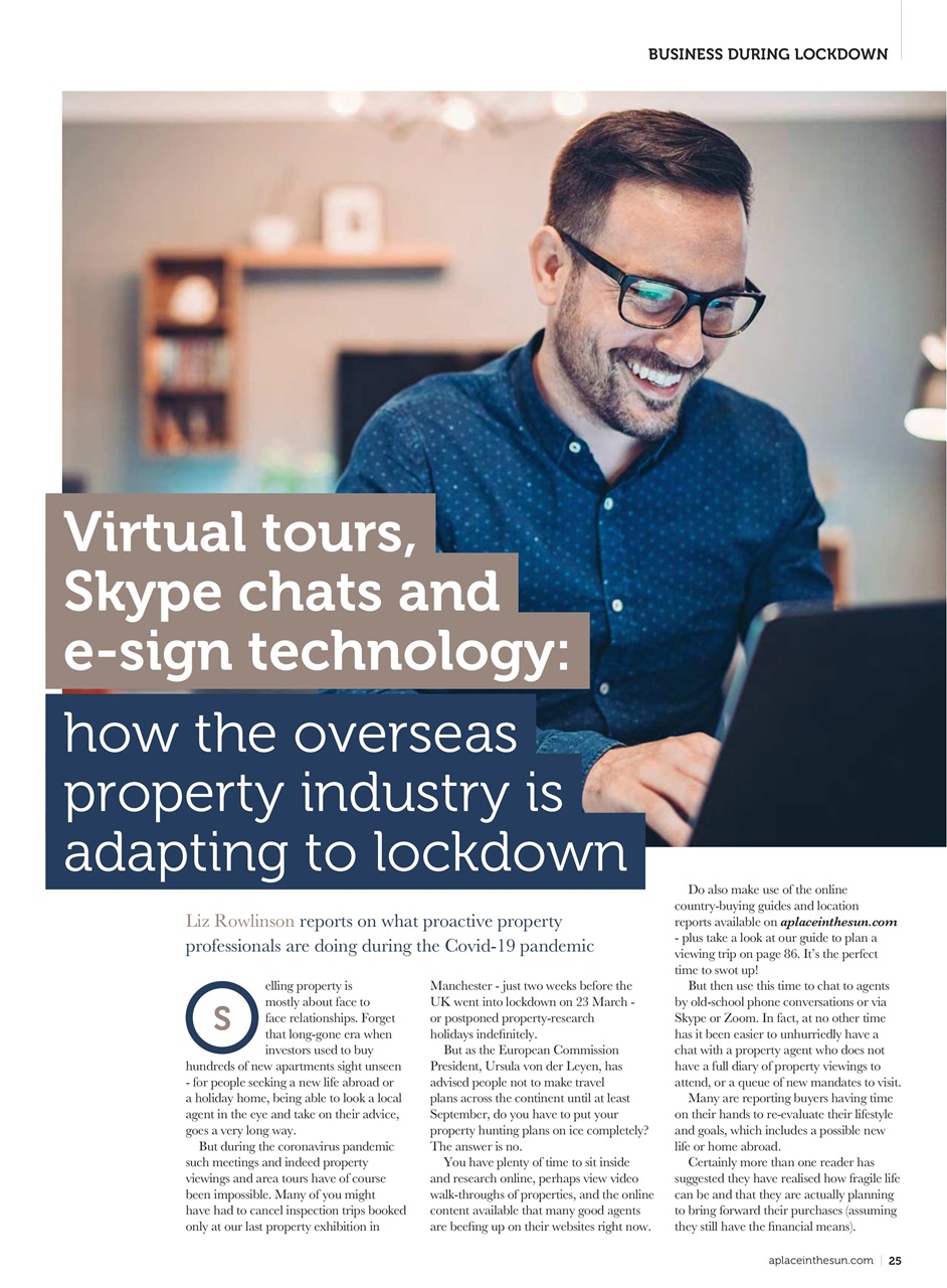 A Place in the Sun Magazine Preview Pages