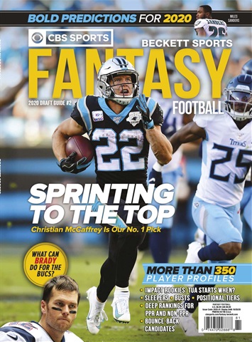 Beckett Football Magazine issue Fantasy Ftball 2-20