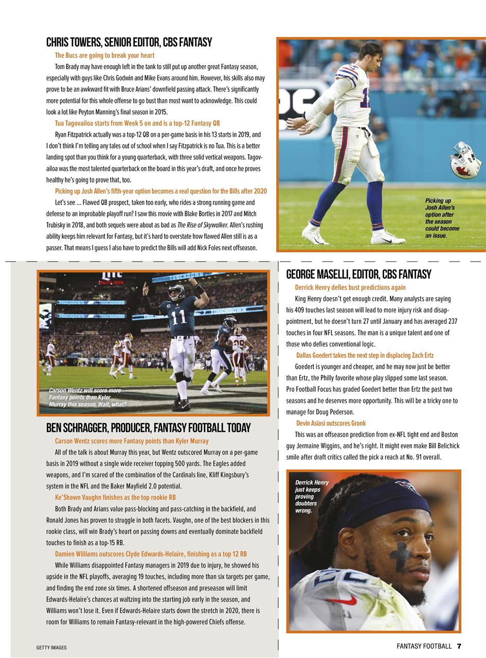 Beckett Football Magazine Preview Pages