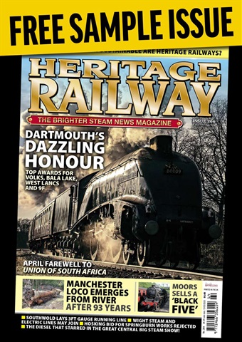 Heritage Railway Free Sample Issue issue Heritage Railway Free Sample Issue