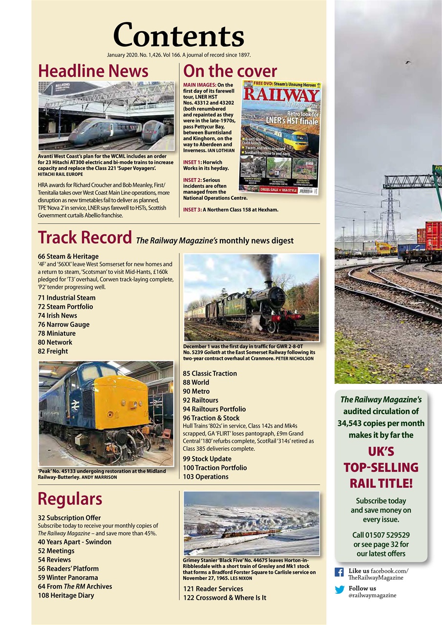 Railway Magazine Preview Pages