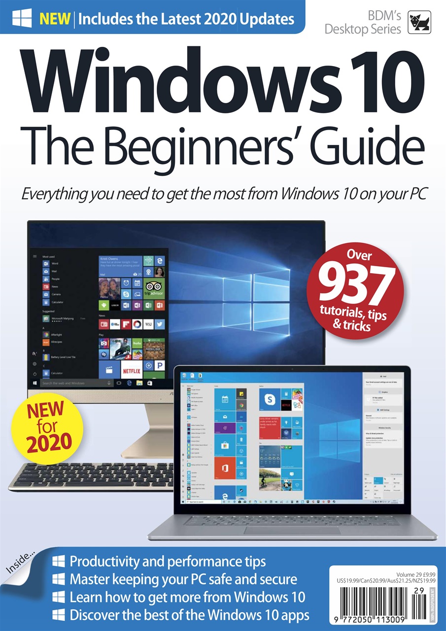 Windows 10 - The Beginners Guide Preview Pages