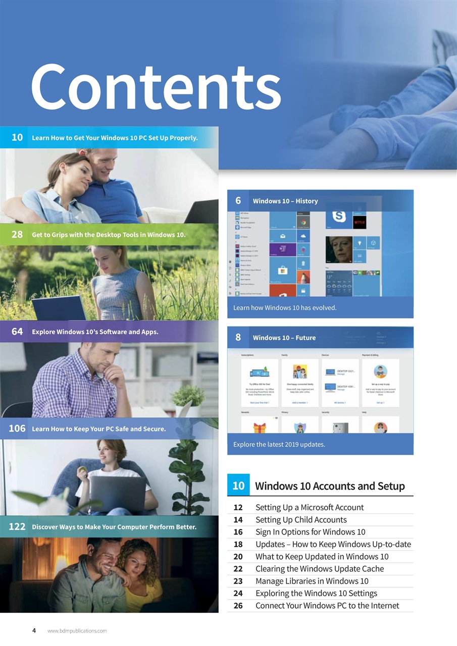 Windows 10 - The Beginners Guide Preview Pages