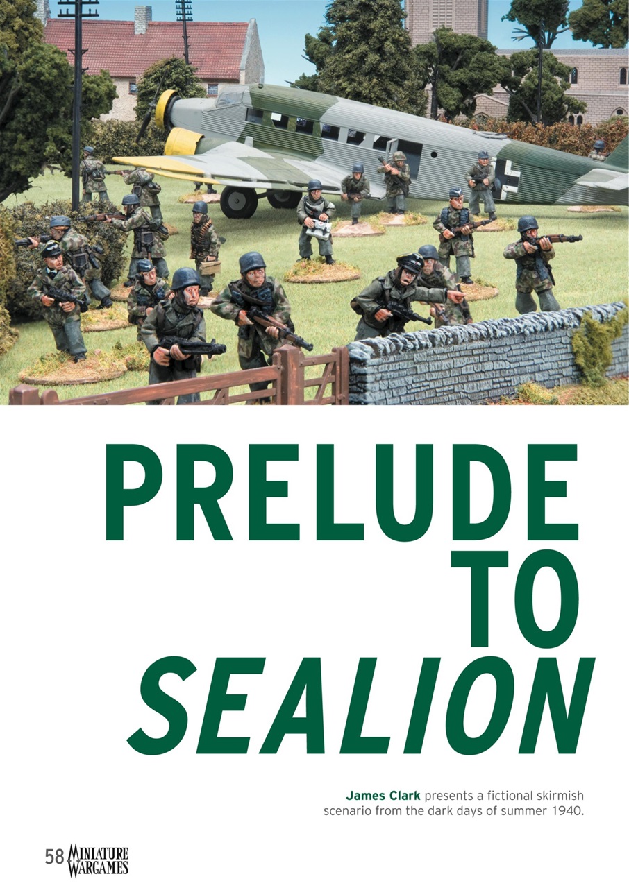 Miniature Wargames Preview Pages