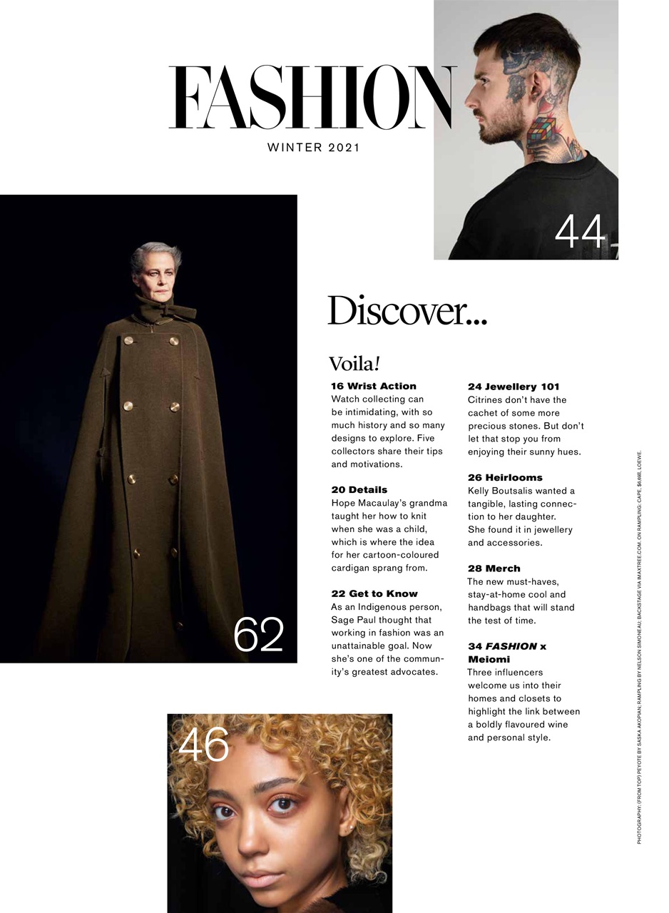 Fashion Magazine Preview Pages