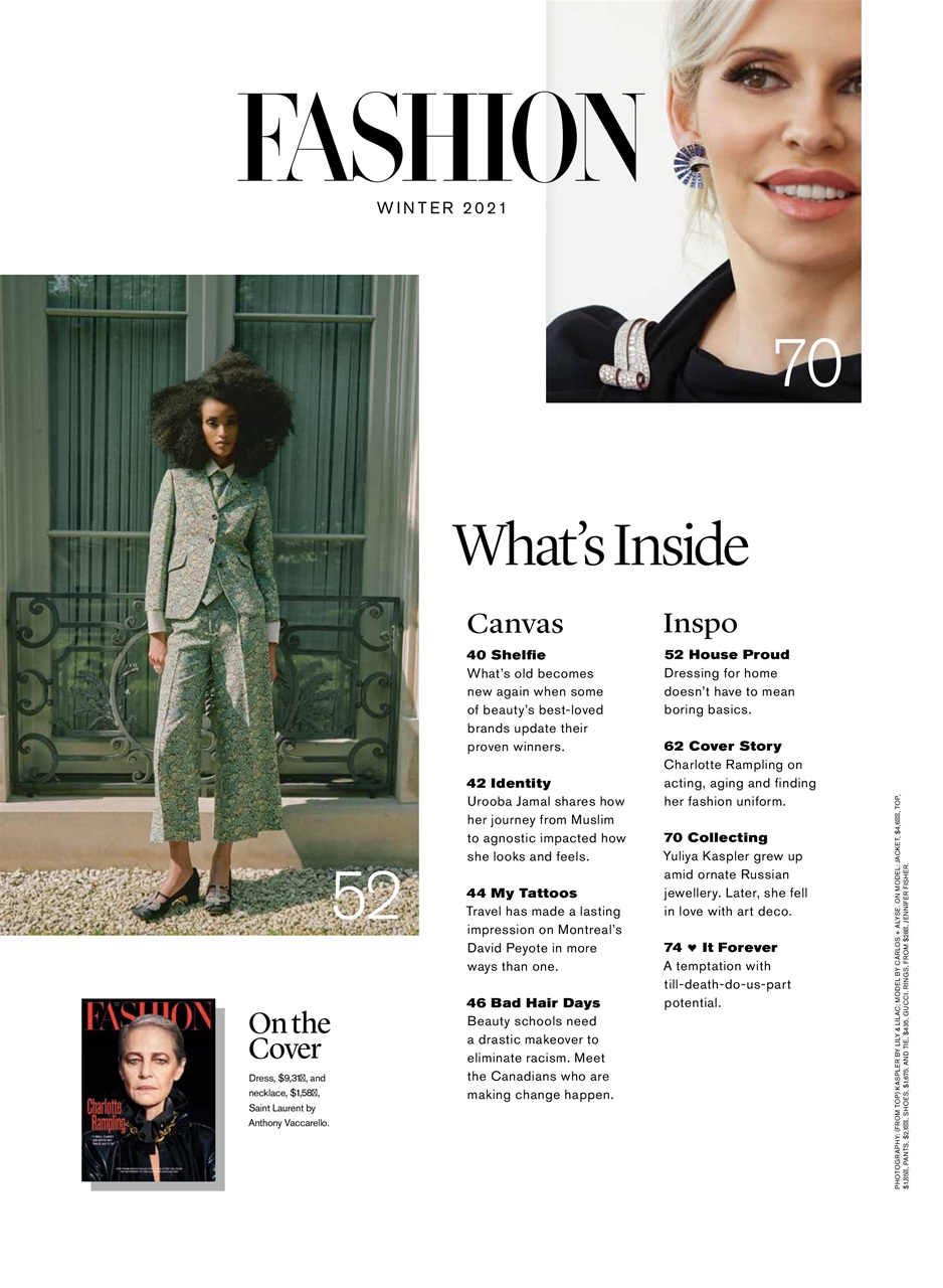 Fashion Magazine Preview Pages