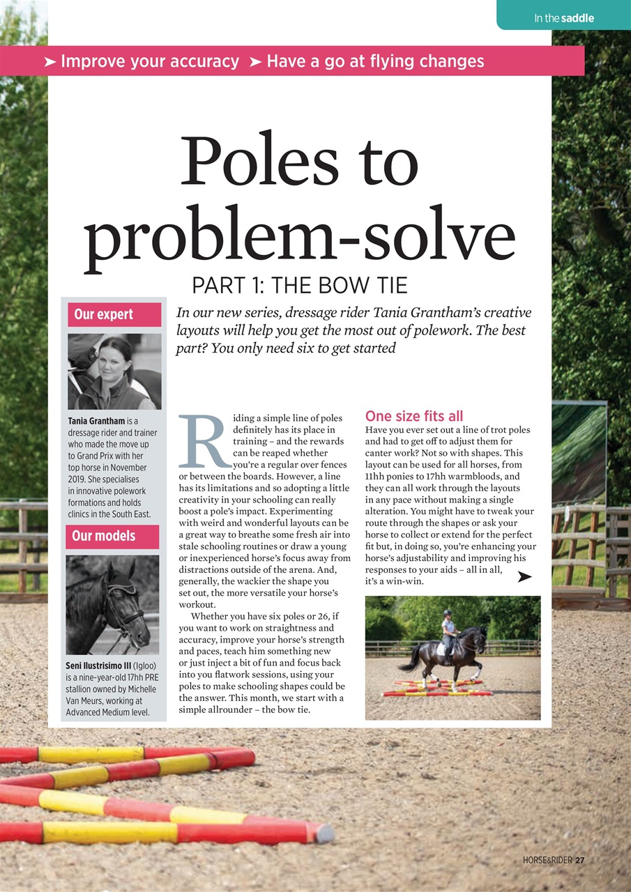 Horse&Rider Magazine - UK equestrian magazine for Horse and Rider Preview Pages