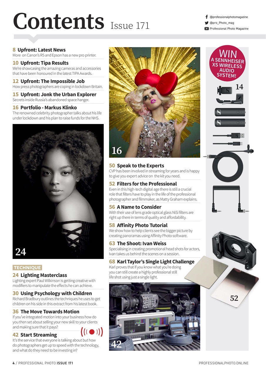 Professional Photo Preview Pages