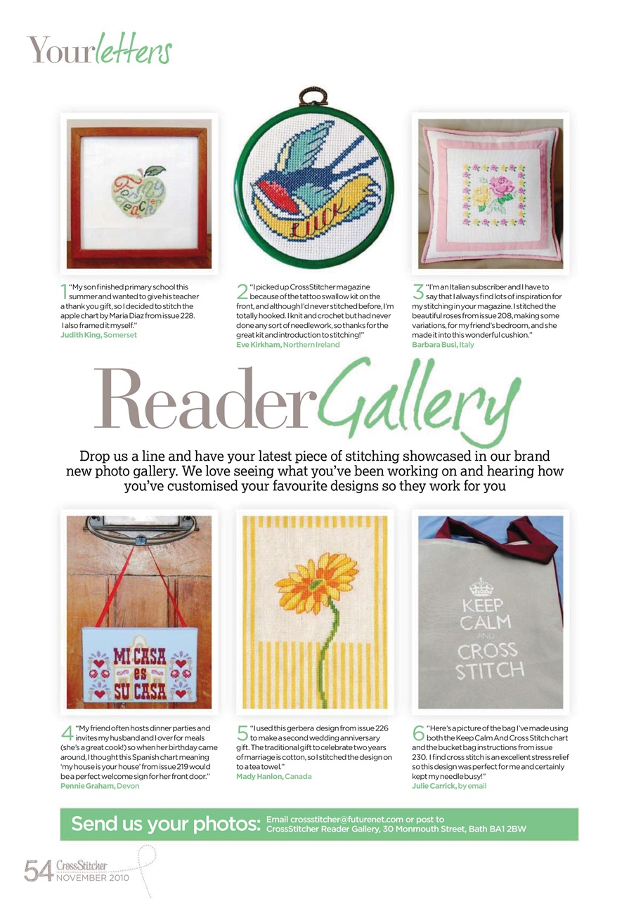 CrossStitcher Preview Pages