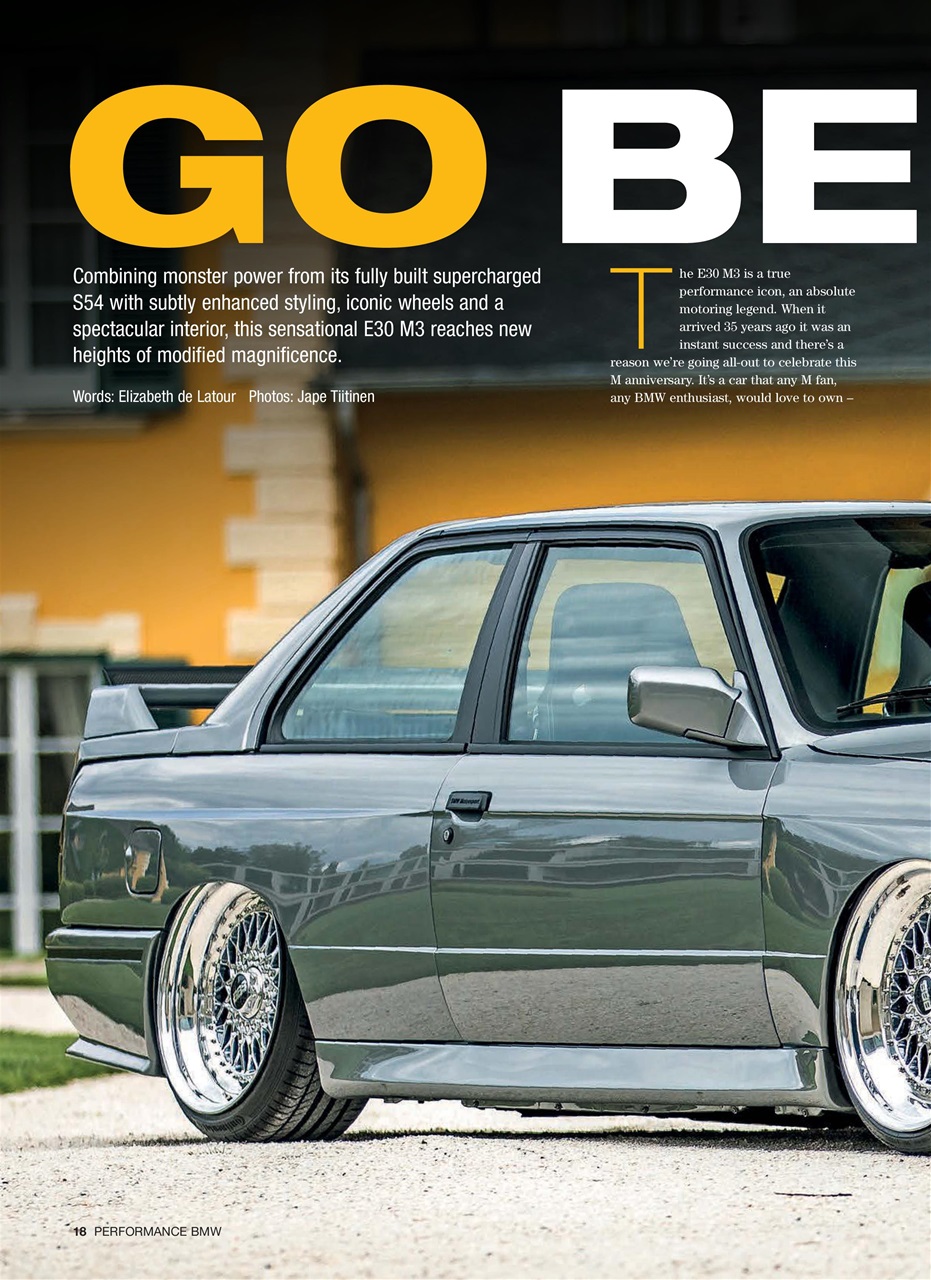 Performance BMW Preview Pages