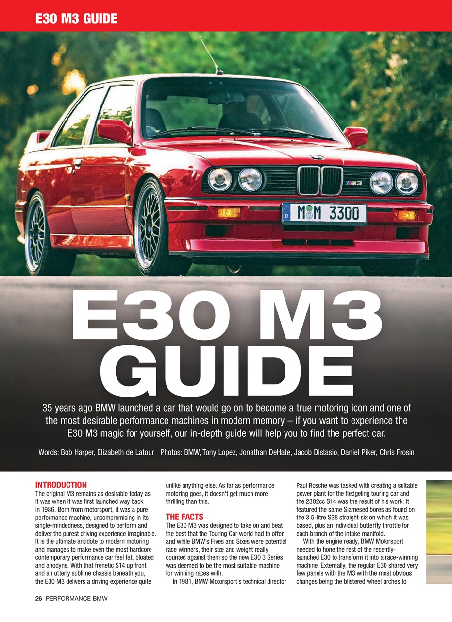 Performance BMW Preview Pages