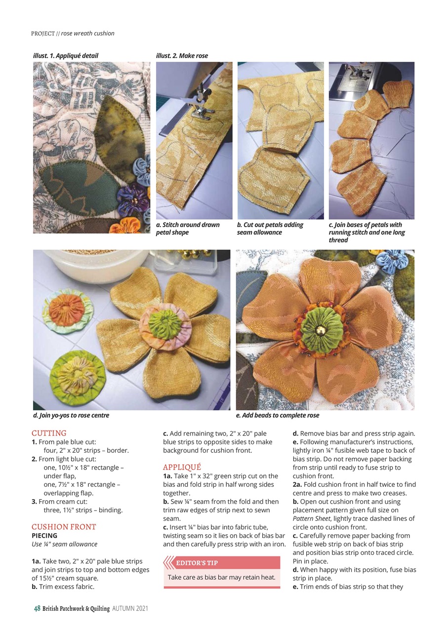 Patchwork and Quilting Preview Pages