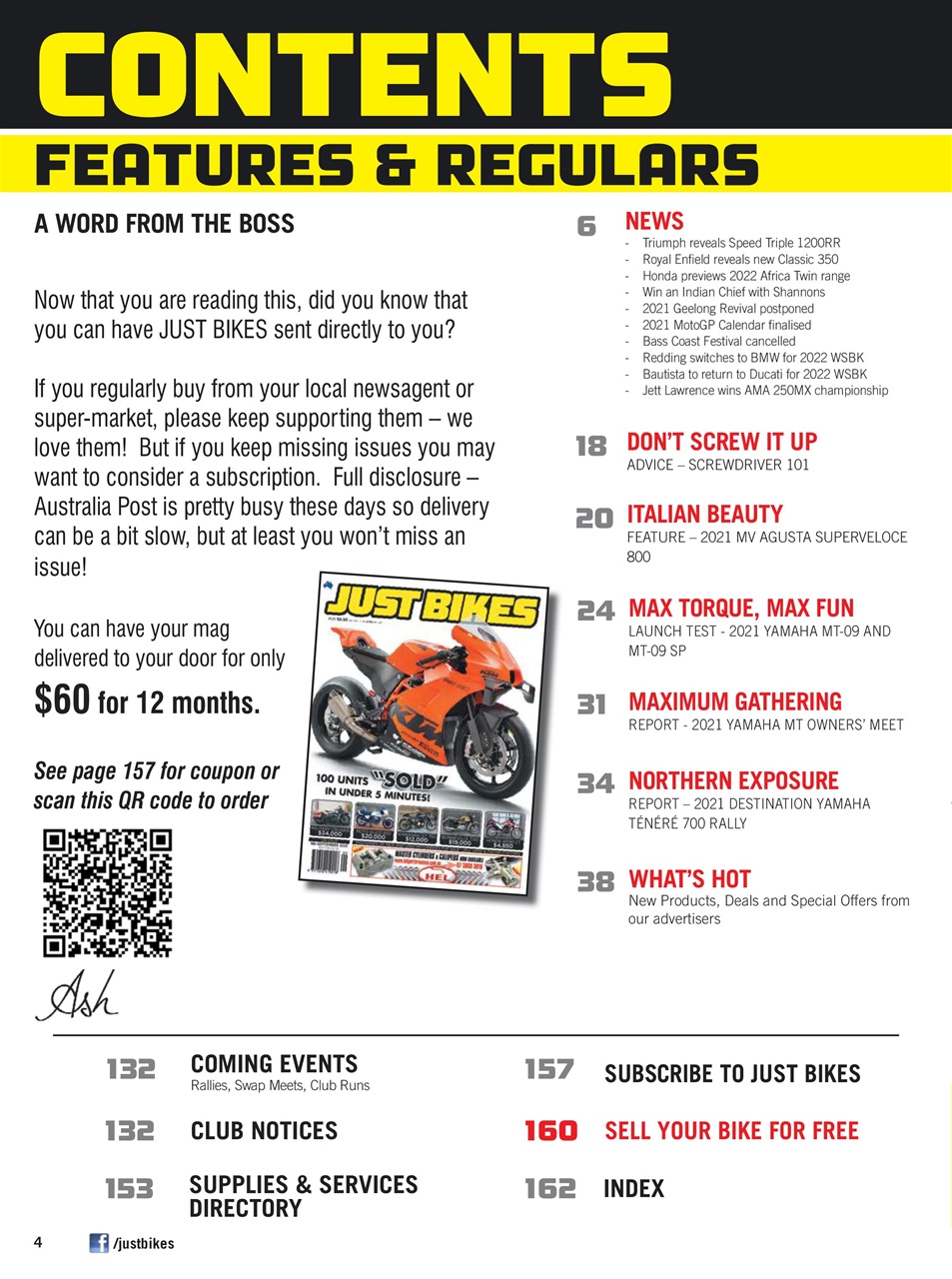 JUST BIKES Preview Pages