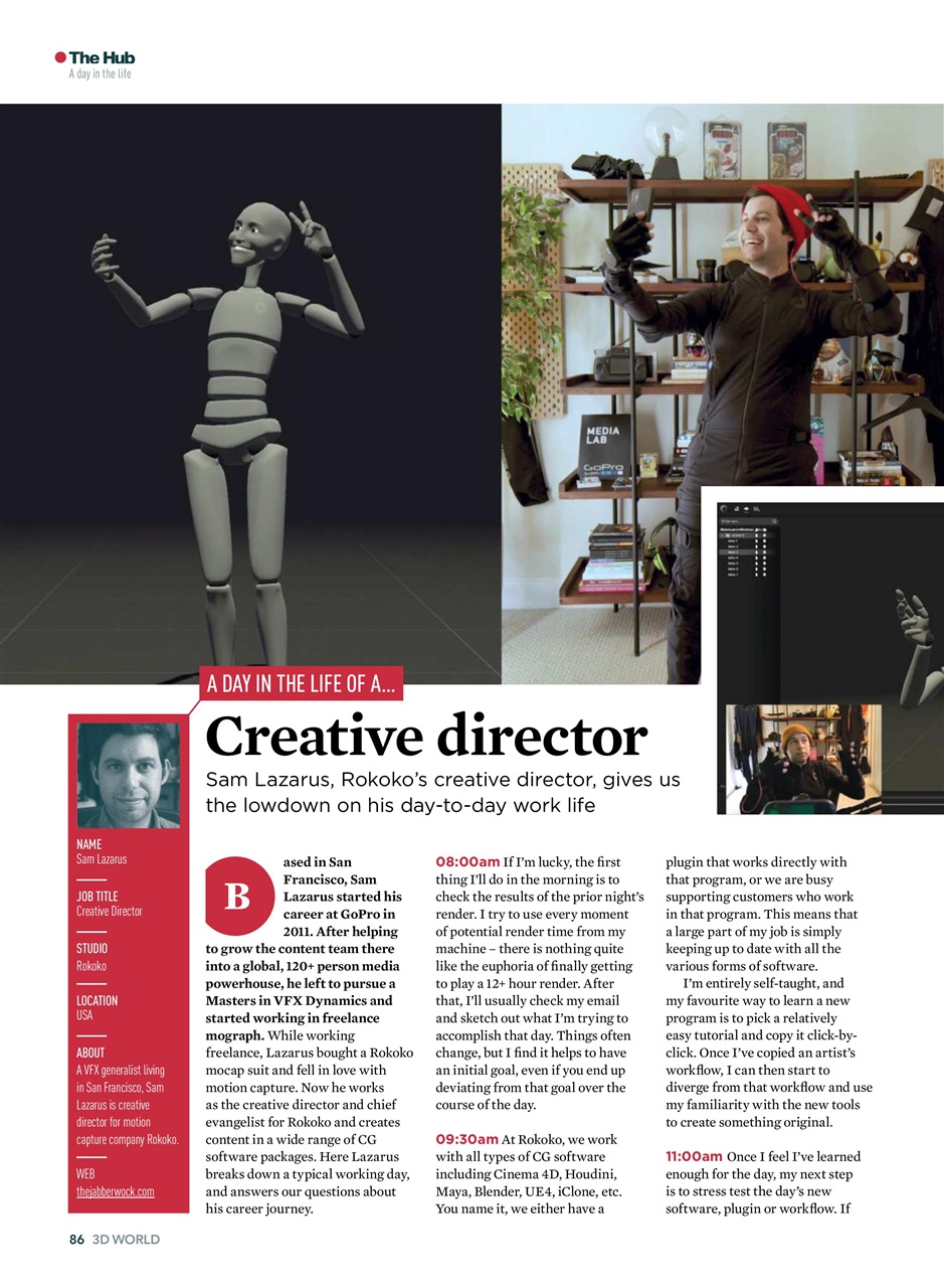 3D World Preview Pages