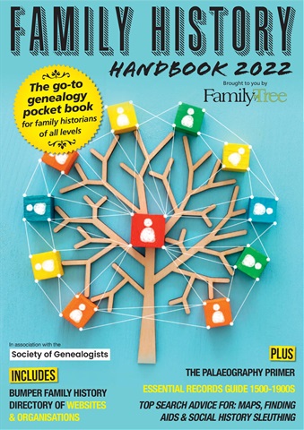 Family Tree Handbook 2022 issue Family Tree Handbook 2022